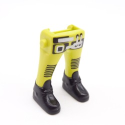 Playmobil 40037 Paire de Jambes Jaune Noir Grosses Chaussures