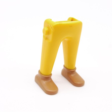 Playmobil 40038 Paire de Jambes Jaune Chaussures Médiévales Marron