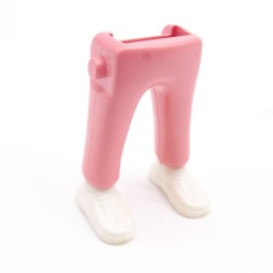 Playmobil 40063 Paire de Jambes Rose Baskets Blanches