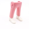 Playmobil 40064 Paire de Jambes Rose Chaussures Blanches