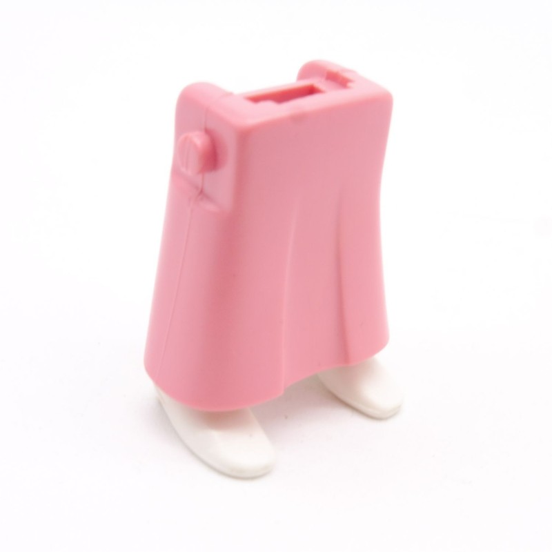 Playmobil 40065 Paire de Jambes Rose Robe Chaussures Blanches