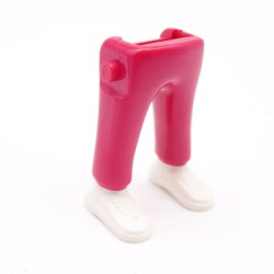 Playmobil 40066 Paire de Jambes Rose Foncé Baskets Blanches