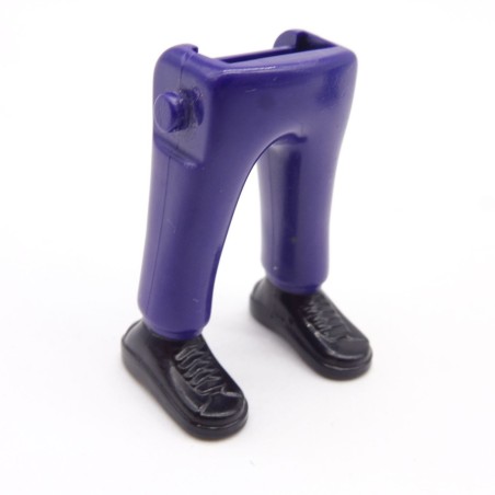Playmobil 40071 Paire de Jambes Violet Baskets Noires