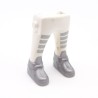 Playmobil 40076 Paire de Jambes Blanc Gris Grosses Chaussures Grises