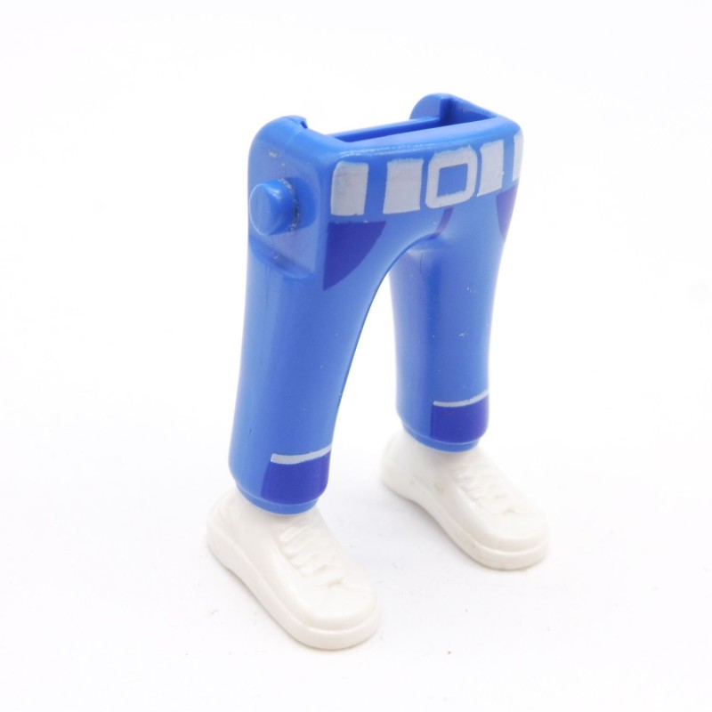 Playmobil 40090 Paire de Jambes Jeans Bleu Ceinture Blanche Baskets Blanches