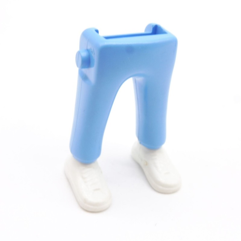 Playmobil 40091 Paire de Jambes Bleu Clair Baskets Blanches