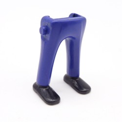 Playmobil 40104 Paire de Jambes Bleu Pantalon Plissé Chaussures noires
