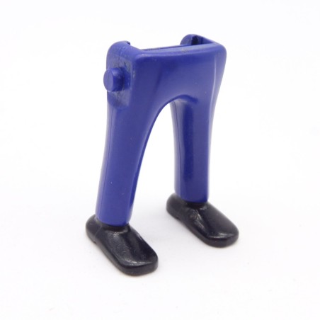 Playmobil 40104 Paire de Jambes Bleu Pantalon Plissé Chaussures noires