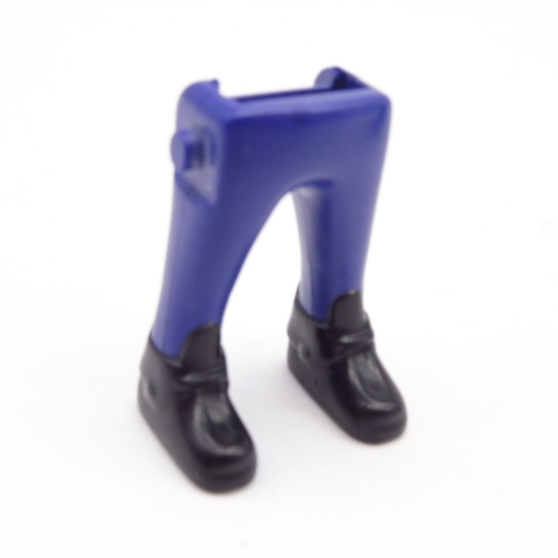 Playmobil 40108 Paire de Jambes Bleu Foncé Grosses Chaussures Noires