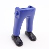 Playmobil 40111 Paire de Jambes Bleu Baskets Noires