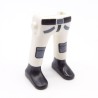 Playmobil 40121 Paire de Jambes Blanc Gris Poches Chaussures Noires