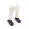 Playmobil 40124 Paire de Jambes Blanc Baskets Noires