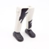 Playmobil 40127 Paire de Jambes Blanc Noir Baskets Noires