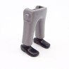 Playmobil 40135 Paire de Jambes Gris Sudiste Chaussures Noires