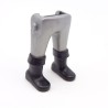 Playmobil 40140 Paire de Jambes Gris Argent Bottes Noires