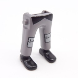 Playmobil 40167 Paire de Jambes Gris Noir Poches Chaussures Noires