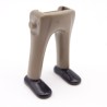 Playmobil 40169 Paire de Jambes Gris Pantalon Plissé Chaussures Noires
