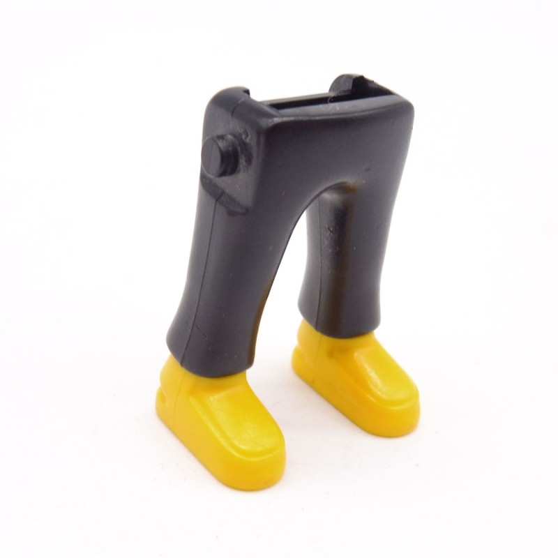 Playmobil 40194 Paire de Jambes Noir Grosses Chaussures jaunes