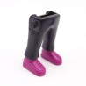 Playmobil 40195 Paire de Jambes Noir Grosses Chaussures Violettes