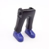 Playmobil 40196 Paire de Jambes Noir Grosses Chaussures Bleues