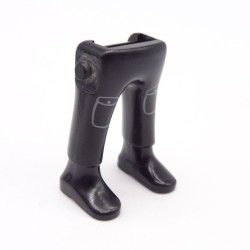 Playmobil 40198 Paire de Jambes Noir Poches Bottines Noires