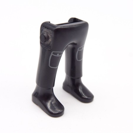 Playmobil 40198 Paire de Jambes Noir Poches Bottines Noires