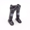 Playmobil 40201 Paire de Jambes Noir Blanc Bottines Noires