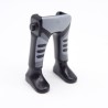Playmobil 40202 Paire de Jambes Noir Gris Bottines Noires