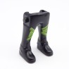 Playmobil 40212 Paire de Jambes Noir Vert Grosses Chaussures Noires