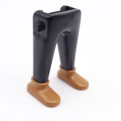 Playmobil 40218 Paire de Jambes Noir Chaussures Marrons Médiévales
