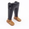 Playmobil 40218 Paire de Jambes Noir Chaussures Marrons Médiévales