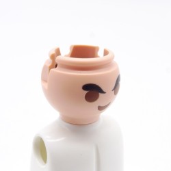 Playmobil 40220 Tête avec Gros Sourcils et Emplacement Favoris