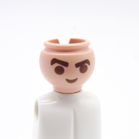 Playmobil 40231 Tête avec Sourcils Marrons Sceptique