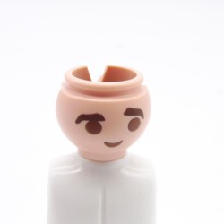 Playmobil 40232 Tête avec Sourcils Marrons Triste