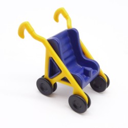 Playmobil 40248 Poussette Moderne Bleu et Jaune 320962