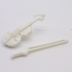 Playmobil 40284 Violon Blanc avec archet