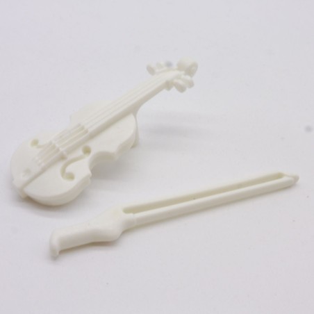 Playmobil 40284 Violon Blanc avec archet