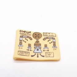 Playmobil 40292 Petite Carte Plan Machine