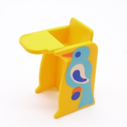 Playmobil 40297 Chaise Haute Jaune pour Bébé