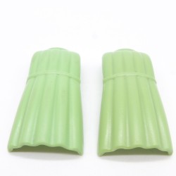 Playmobil 40305 Lot de 2 Tabliers Vert Hopital Salle Opération Col Cassés 3459