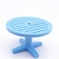 Playmobil 40313 Table Ronde bleue Cassée