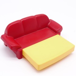 Playmobil 40331 Canapé Rouge Salon 4282