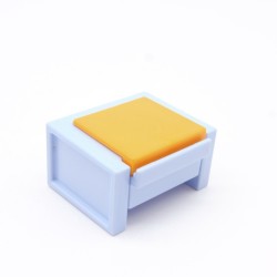 Playmobil 40336 Chevet Bleu et Orange Chambre 4284