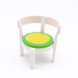 Playmobil 40353 Chaise Blanc Vert Jaune cuisine 5329