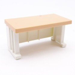 Playmobil 40358 Bureau Moderne Blanc et Marron