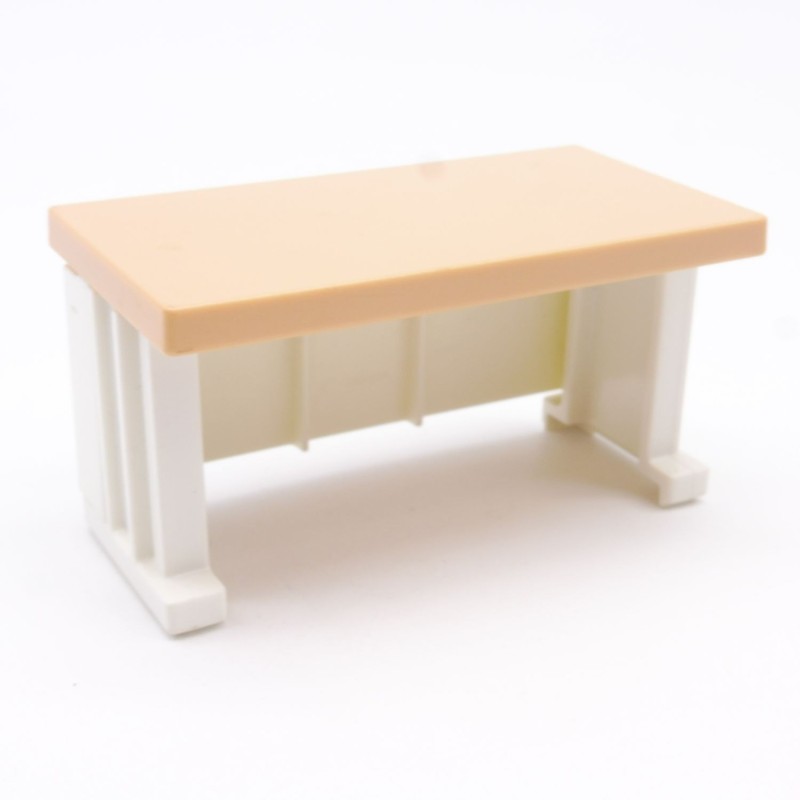 Playmobil 40358 Bureau Moderne Blanc et Marron