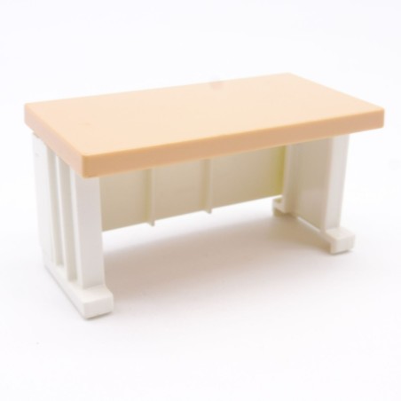 Playmobil 40358 Bureau Moderne Blanc et Marron