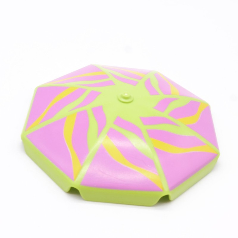 Playmobil 40369 Parasol Vert et Violet sans Pied 4858