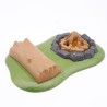 Playmobil 40375 Feu de Camp électrique 6888 70329 70366 71001 9153 9409 Fonctionne