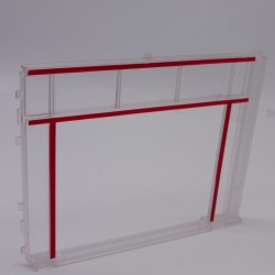 Playmobil 40395 Mur de Façade Serre System X 4281 un peu rayé par endroit